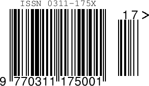 1 ISSN Barcode Image